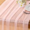 imageSocomi 10pcs Rose Gold Gauze Table Runner Chiffon Like Wedding Table Runner 120 inches Long Boho Rustic for Bridal Shower Decorations Baby ShowerBlush