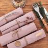 imageSocomi Cloth Napkins Green Fall Thanksgiving Washable Reusable Bulk Linen Cotton Napkins Set of 4 17quotx17quot for Wedding Party Bridal Baby Shower Birthday Dining Table DecorationsDusty Pink