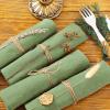 imageSocomi Cloth Napkins Green Fall Thanksgiving Washable Reusable Bulk Linen Cotton Napkins Set of 4 17quotx17quot for Wedding Party Bridal Baby Shower Birthday Dining Table DecorationsSage Green