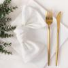 imageSocomi Cloth Napkins Green Fall Thanksgiving Washable Reusable Bulk Linen Cotton Napkins Set of 4 17quotx17quot for Wedding Party Bridal Baby Shower Birthday Dining Table DecorationsWhite