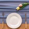 imageSocomi Emerald Green Chiffon Table Runner Fall Thanksgiving Boho Rustic 14ft 29x170 Inches Wedding Runner Sheer Romantic Bridal Shower DecorationsDusty Blue