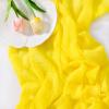 imageSocomi Fall Thanksgiving Table Runner Diamond Cheesecloth Gauze 120 Inch Rustic Boho Cheese Cloth Runner for Wedding Party Baby Bridal Shower Decoration Holiday Home DecorationsYellow