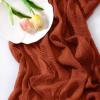 imageSocomi Fall Thanksgiving Table Runner Diamond Cheesecloth Gauze 120 Inch Rustic Boho Cheese Cloth Runner for Wedding Party Baby Bridal Shower Decoration Holiday Home DecorationsTerracotta