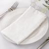 imageSocomi Linen Napkins Green Fall Thanksgiving Cloth Napkins Bulk Washable Cotton Napkins Set of 6 17quotx17quot for Wedding Party Bridal Baby Shower Birthday Table DecorationsIvory White