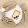 imageSocomi Set of 12 Linen Napkins Caramel Easter Spring Cloth Napkins Washable Fringe 17quotx17quot for Wedding Party Bridal Baby Shower Birthday Table DecorationsCaramel