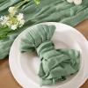 imageSocomi Black Cheesecloth Napkins Fall Thanksgiving Cheese Cloths Gauze Set of 24 Boho Washable Dinner Table Napkins for Wedding Party Baby Shower Birthday Party DecorSage
