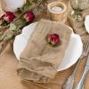 imageSocomi Black Cheesecloth Napkins Fall Thanksgiving Cheese Cloths Gauze Set of 24 Boho Washable Dinner Table Napkins for Wedding Party Baby Shower Birthday Party DecorNude