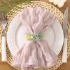 imageSocomi Black Cheesecloth Napkins Fall Thanksgiving Cheese Cloths Gauze Set of 24 Boho Washable Dinner Table Napkins for Wedding Party Baby Shower Birthday Party DecorDusty Pink
