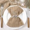 imageSocomi Black Cheesecloth Napkins Fall Thanksgiving Cheese Cloths Gauze Set of 24 Boho Washable Dinner Table Napkins for Wedding Party Baby Shower Birthday Party DecorNude
