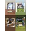 imageSocomi Wedding Arch Draping Fabric 3 Panels 29quot x 19Ft White Sheer Chiffon Curtain Drapes 6 Yards for Wedding Ceremony Birthday Party DecorationDusty Blue