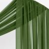 imageSocomi White Sheer Wedding Arch Draping Fabric 29quot x 20Ft 1 Panel Outdoor Curtain Drapes Extra Long for Bridal Baby Shower Ceremony Birthday Party DecorOlive Green