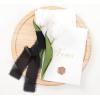 imageSocomi Dark Green Handmade Fringe Chiffon Silk Ribbon 134quot x 7Yd 4 Rolls Frayed Ribbons for Wedding Invitations Bridal Bouquets WrappingBlack