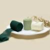 imageSocomi Dark Green Handmade Fringe Chiffon Silk Ribbon 134quot x 7Yd 4 Rolls Frayed Ribbons for Wedding Invitations Bridal Bouquets WrappingGreen Set