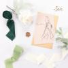 imageSocomi Dark Green Handmade Fringe Chiffon Silk Ribbon 134quot x 7Yd 4 Rolls Frayed Ribbons for Wedding Invitations Bridal Bouquets WrappingGreen Set