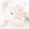 imageSocomi Dark Green Handmade Fringe Chiffon Silk Ribbon 134quot x 7Yd 4 Rolls Frayed Ribbons for Wedding Invitations Bridal Bouquets WrappingRose Petal