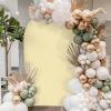 imageSocomi Champagne Wedding Arch Backdrop Cover Spandex 66FT Fitted Stretchy Chiara Arches Stand Covers for Birthday Party Bridal Baby Shower Ceremony Banquet DecorationChampagne