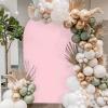 imageSocomi Champagne Wedding Arch Backdrop Cover Spandex 66FT Fitted Stretchy Chiara Arches Stand Covers for Birthday Party Bridal Baby Shower Ceremony Banquet DecorationPink