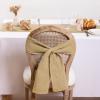imageSocomi 1 Pack 12 inch x 10 Yards Burlap Table Runner Rustic Jute Table Runner Burlap Fabric for Farmhouse Kitchen Coffee Table Wedding Baby Shower